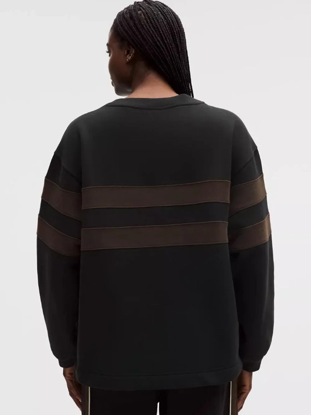 Lululemon NEW Women's Steady State Oversized Pullover Stripe